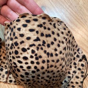 Shade and Shore animal print bikini halter 38D